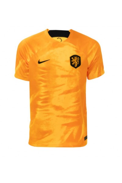 Fotbalové Dres Holandsko Domácí Oblečení MS 2022 Krátký Rukáv
